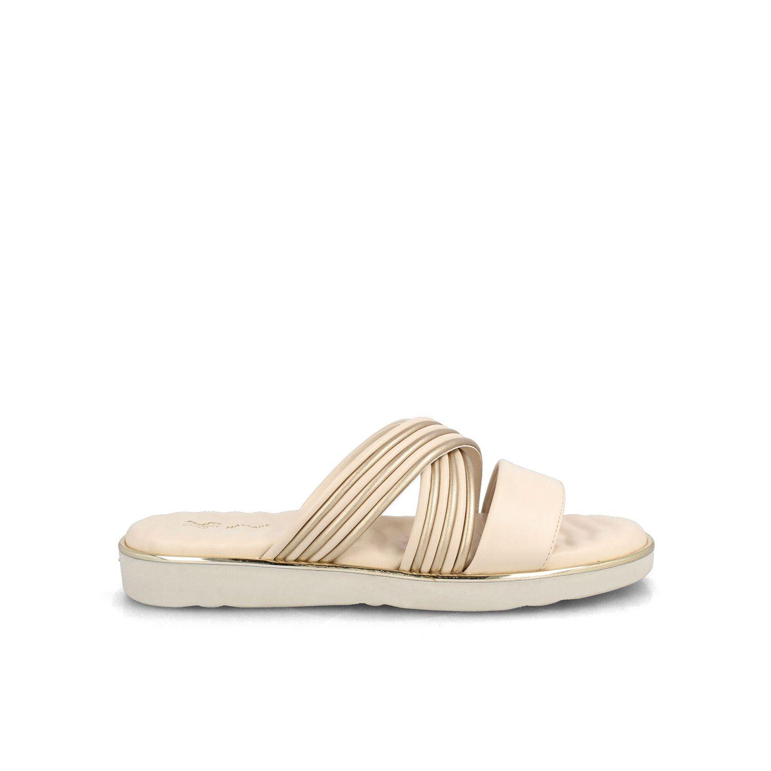 Sandalia Mujer Bata Megan Blanco I-0