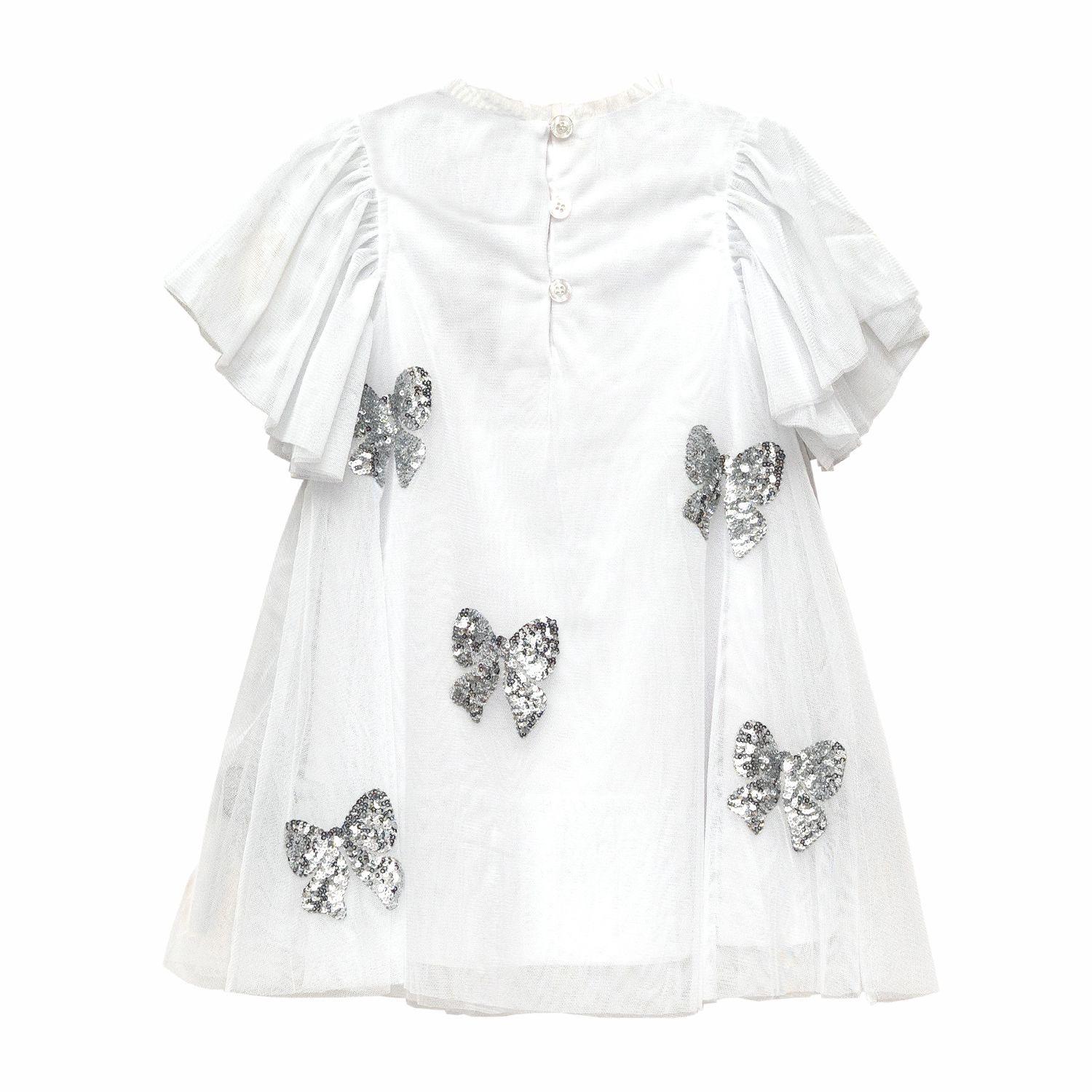 Vestido Niña Bubblegummers Gloria Blanco-1