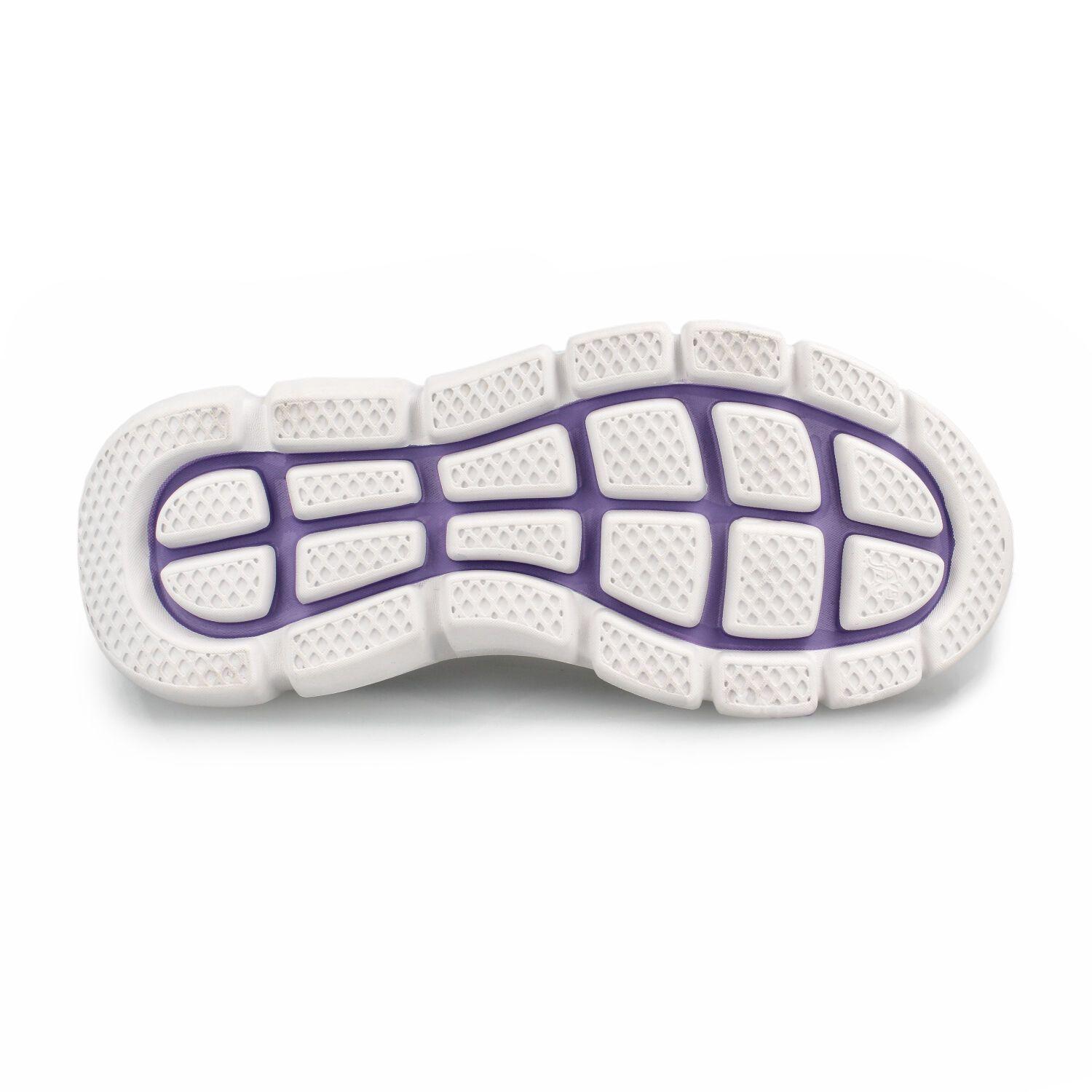 Zapatilla Power Mujer Engage Ultra 100 Str Running Gris-4