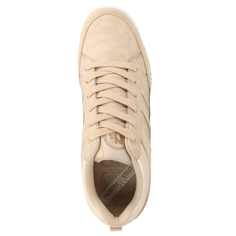 ZAPATILLA NORTH STAR MUJER HIGH PETRONAS BEIGE-5