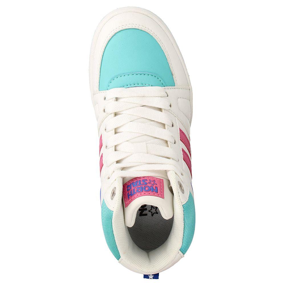 Zapatilla Niña North Star Hem Blanco-5