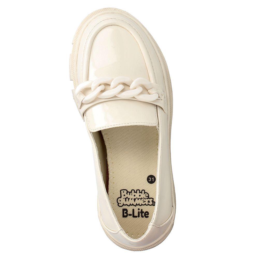 Mocasín Niña Bubblegummers Calina Crema-5
