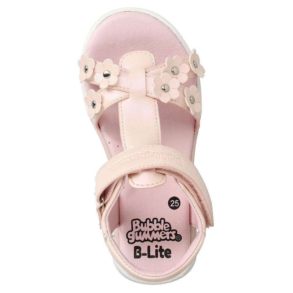 Sandalia  Niña Bubblegummers New Mariposa Rosado-5