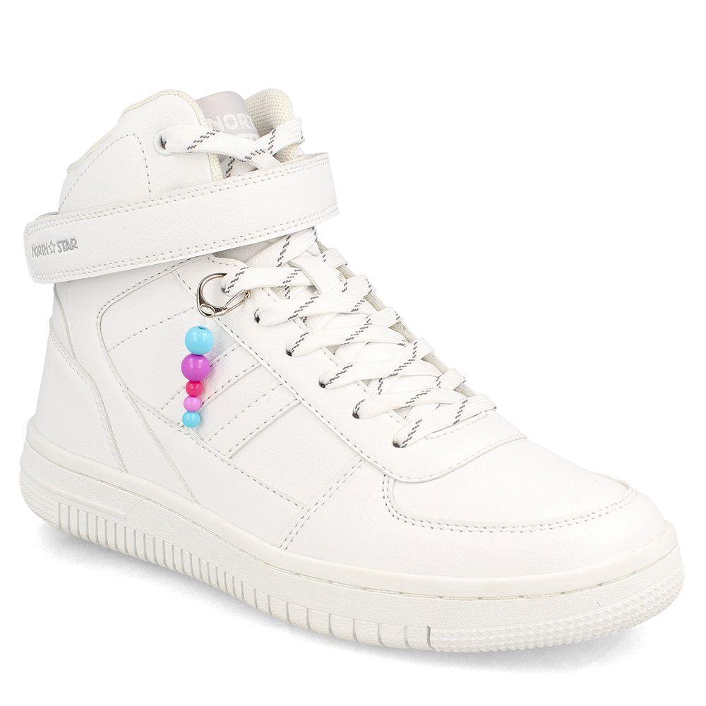 ZAPATILLA MUJER NORTH STAR TANK CAÑA ALTA BLANCO-0
