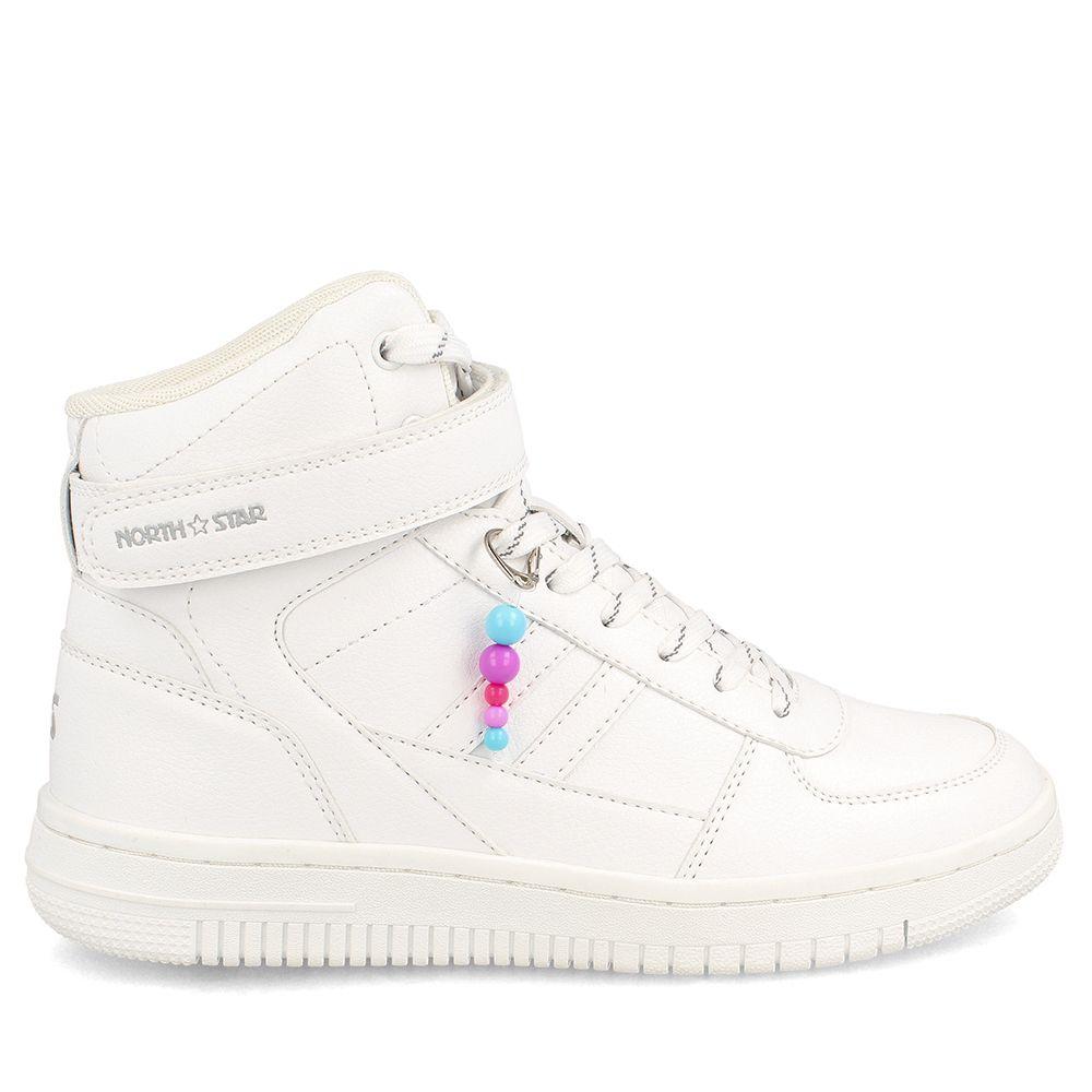 ZAPATILLA MUJER NORTH STAR TANK CAÑA ALTA BLANCO-4