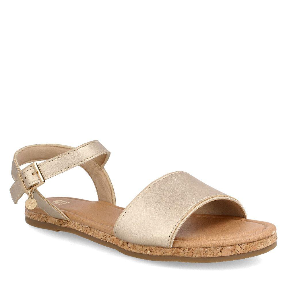 SANDALIA MUJER BATA ARINKA DORADO-0