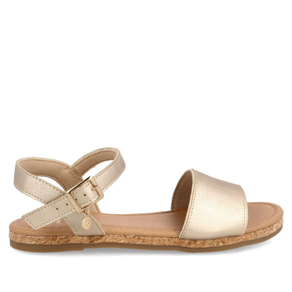 SANDALIA MUJER BATA ARINKA DORADO-4