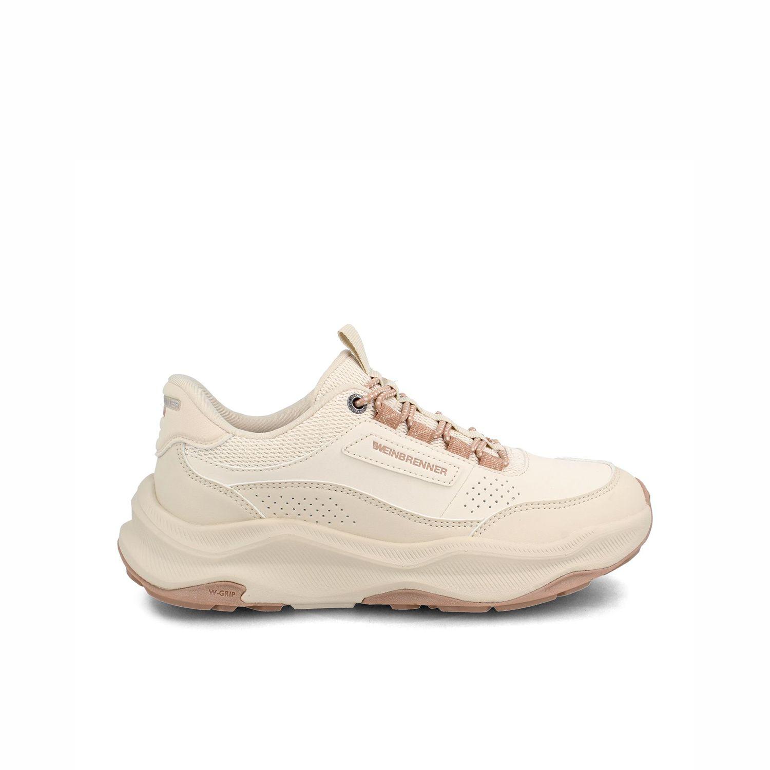 Zapatilla Mujer Weinbrenner Java Lite Rusholme Beige-0