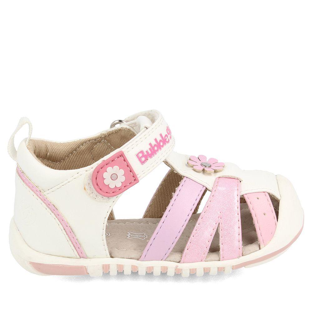 SANDALIA BUBBLEGUMMERS NIÑA FISH BLANCO 16 - 21-4