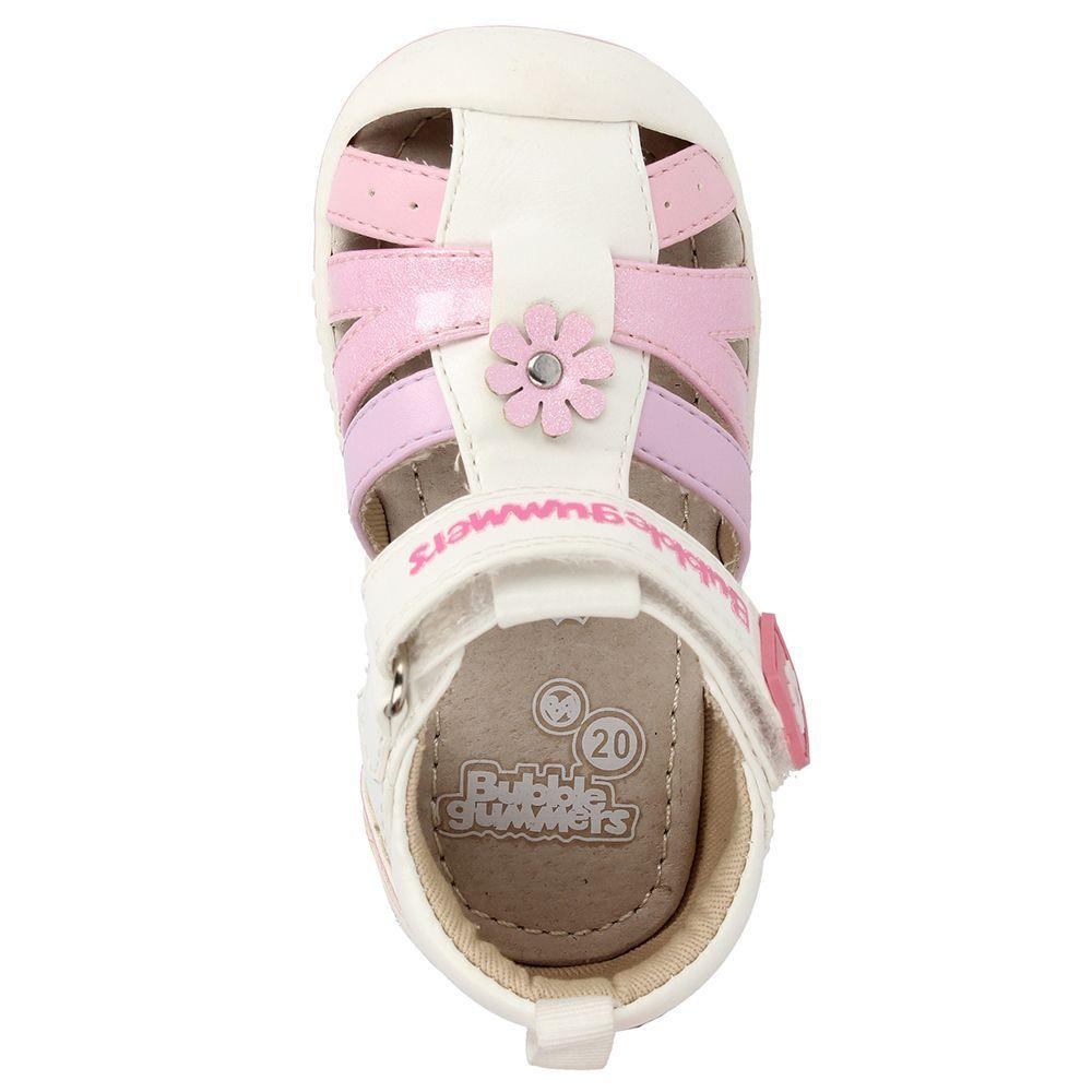 SANDALIA BUBBLEGUMMERS NIÑA FISH BLANCO 16 - 21-5