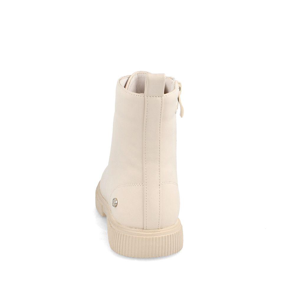 BOTIN NIÑA BUBBLEGUMMERS BALLARD CORDONES BLANCO 34-38-2