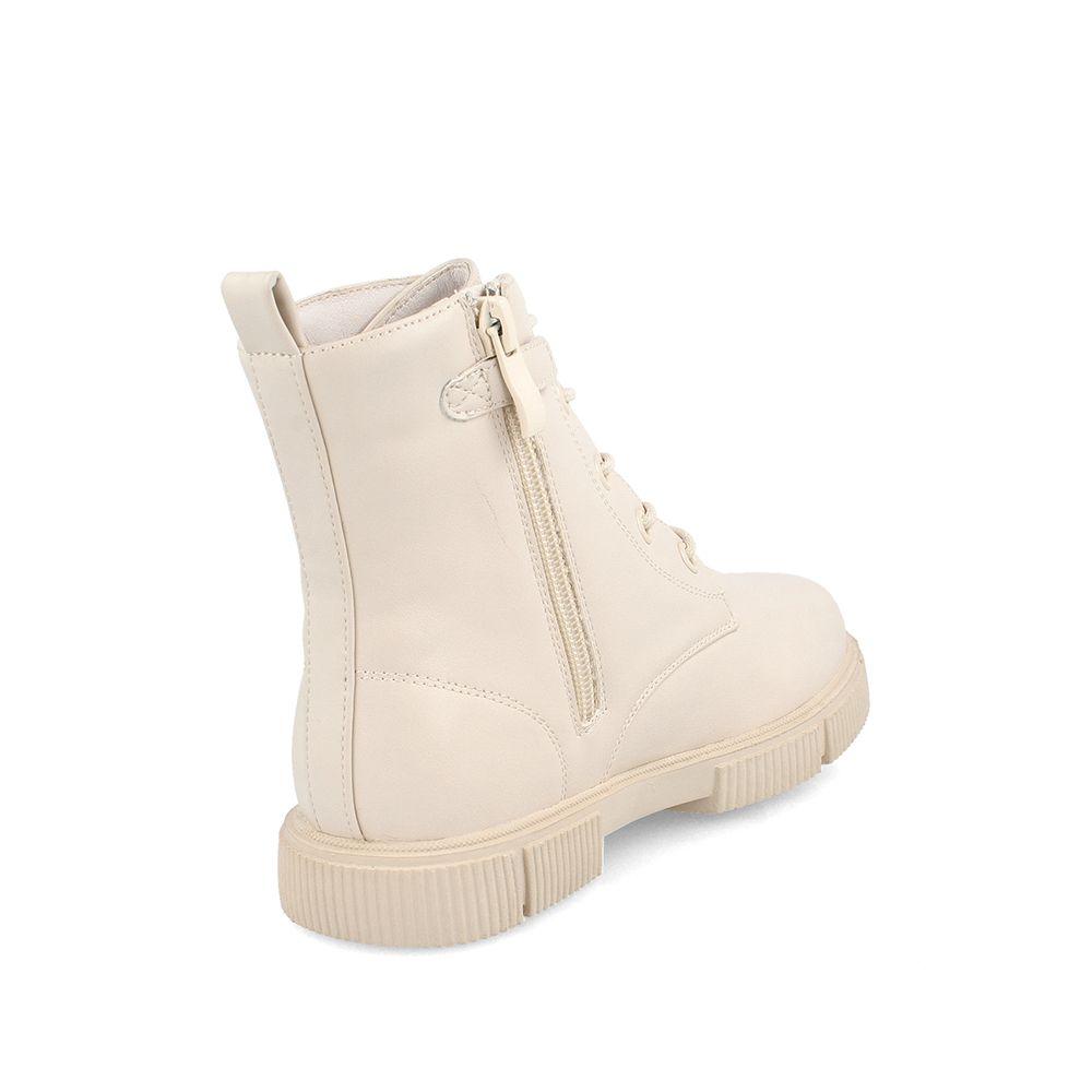 BOTIN NIÑA BUBBLEGUMMERS BALLARD CORDONES BLANCO 34-38-3