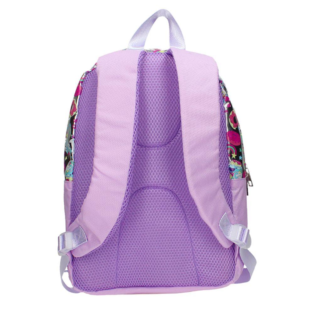 MOCHILA NIÑA BUBBLEGUMMERS PHYGITAL PLATEADO-2