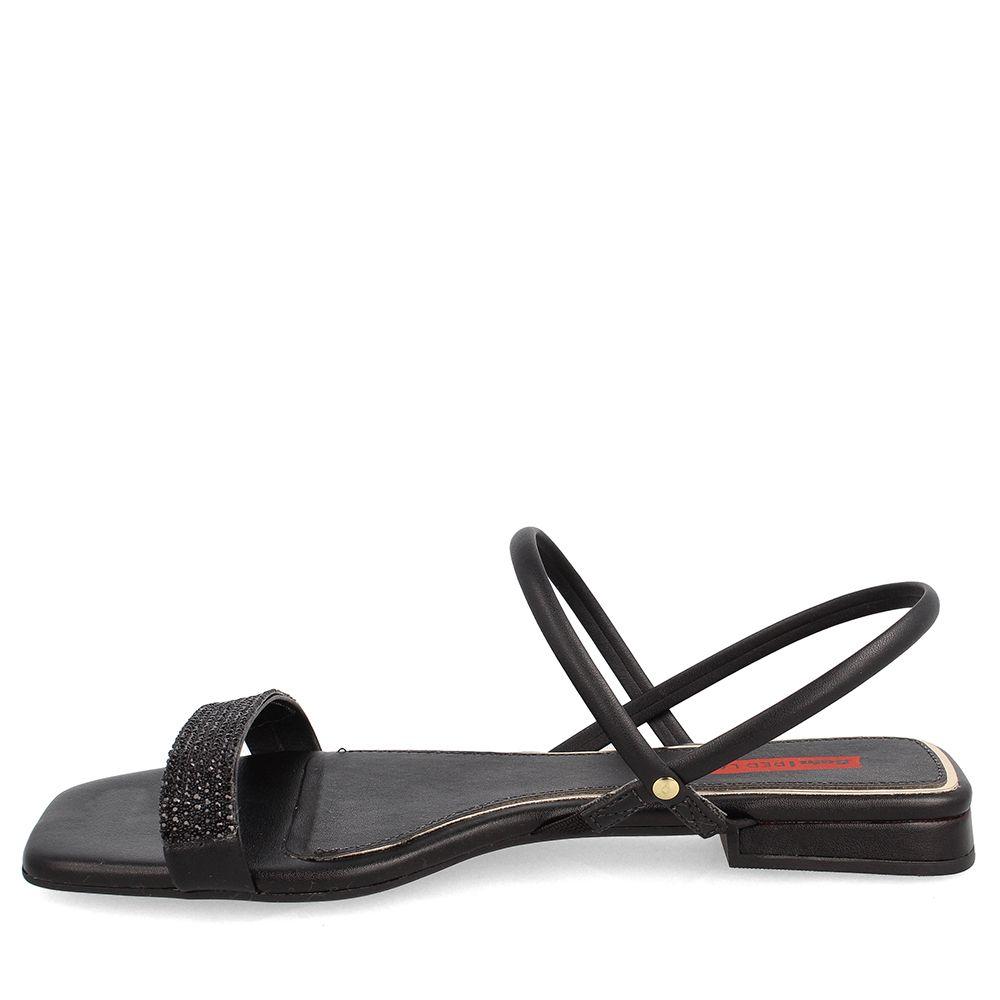 SANDALIA MUJER BATA RED LABEL DARY NEGRO-1
