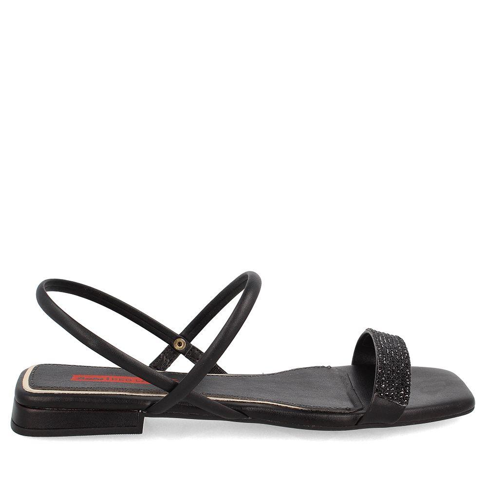 SANDALIA MUJER BATA RED LABEL DARY NEGRO-4