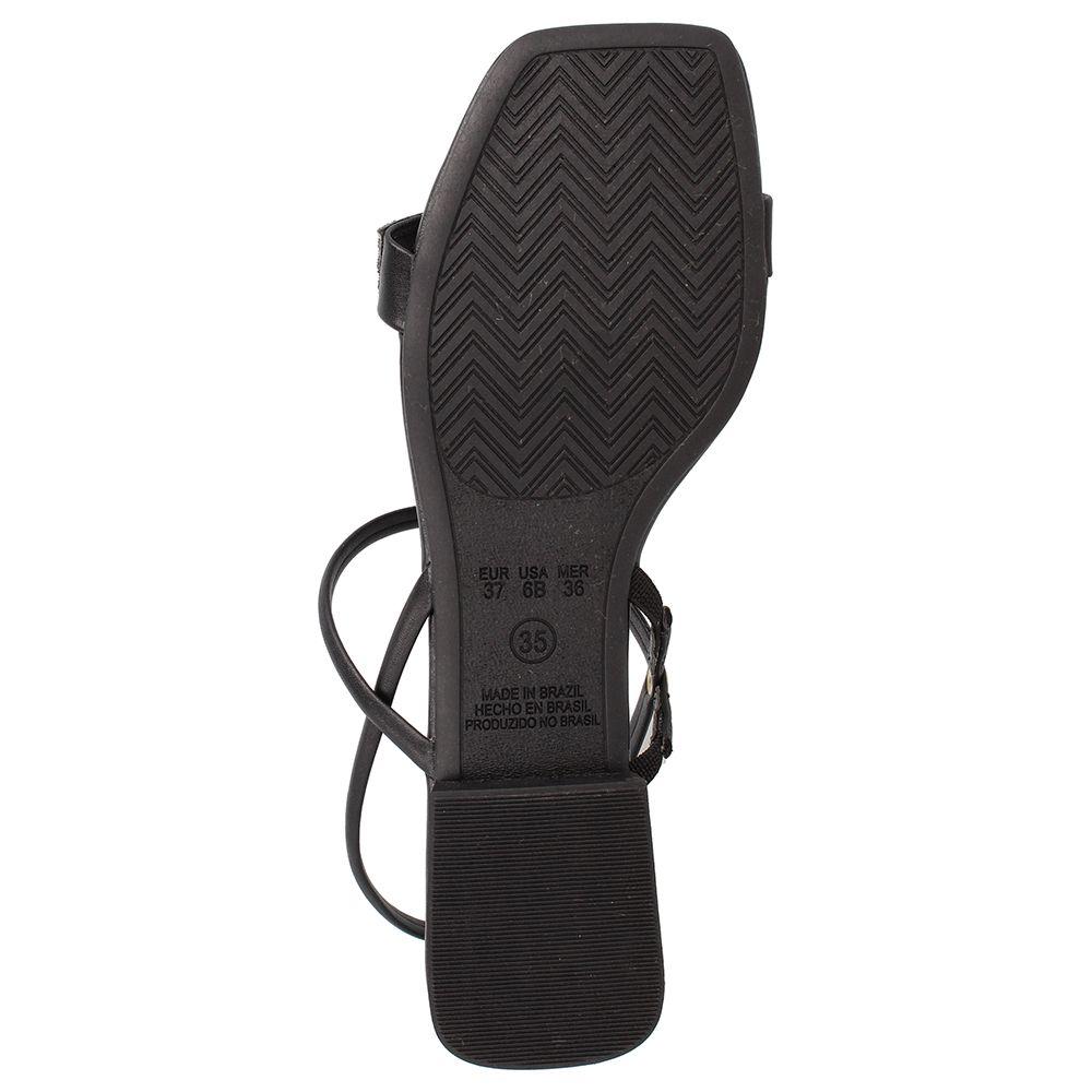 SANDALIA MUJER BATA RED LABEL DARY NEGRO-6