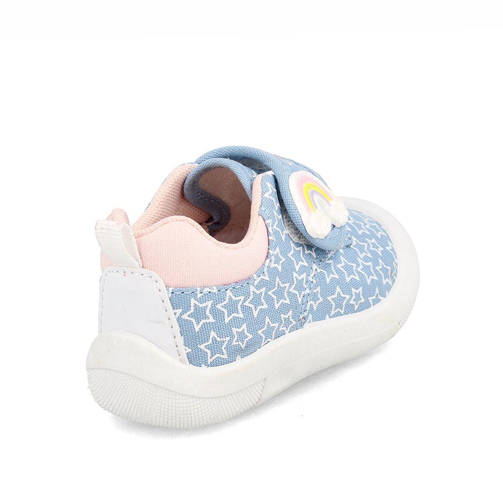 Zapatilla Niña Bubblegummers Dino Celeste-Rosado-3