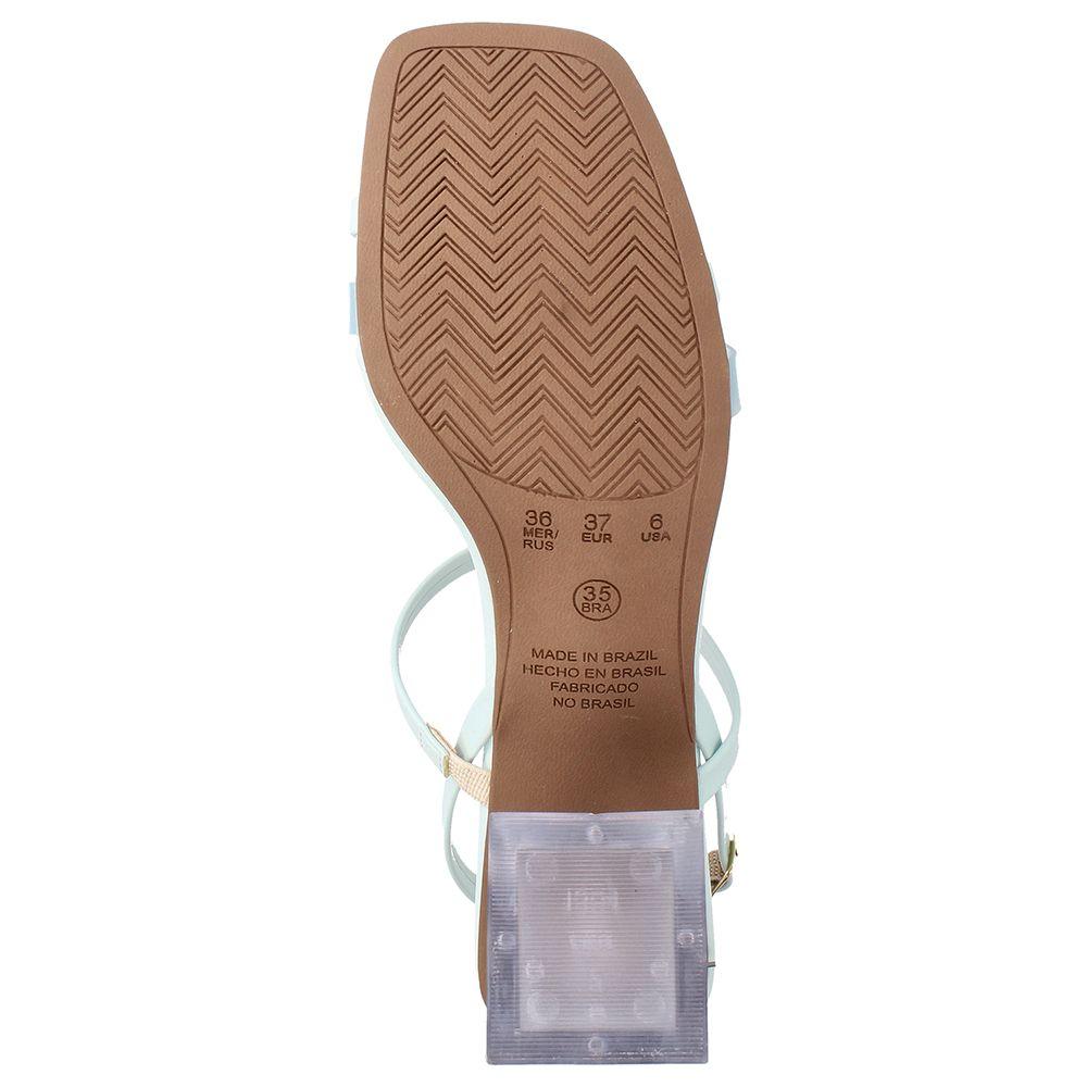 SANDALIA MUJER BATA RED LABEL MADONNA TURQUOISE-6
