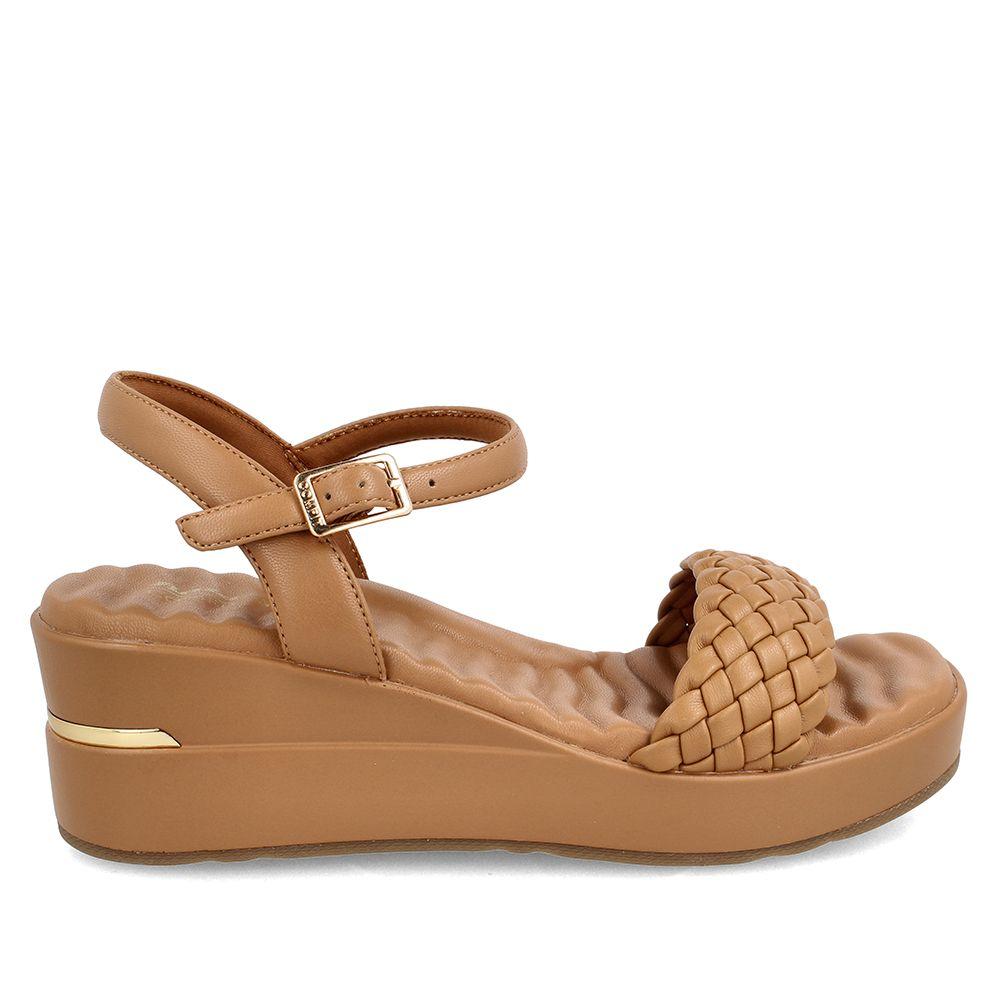 Sandalia Mujer Bata Mina Café-0