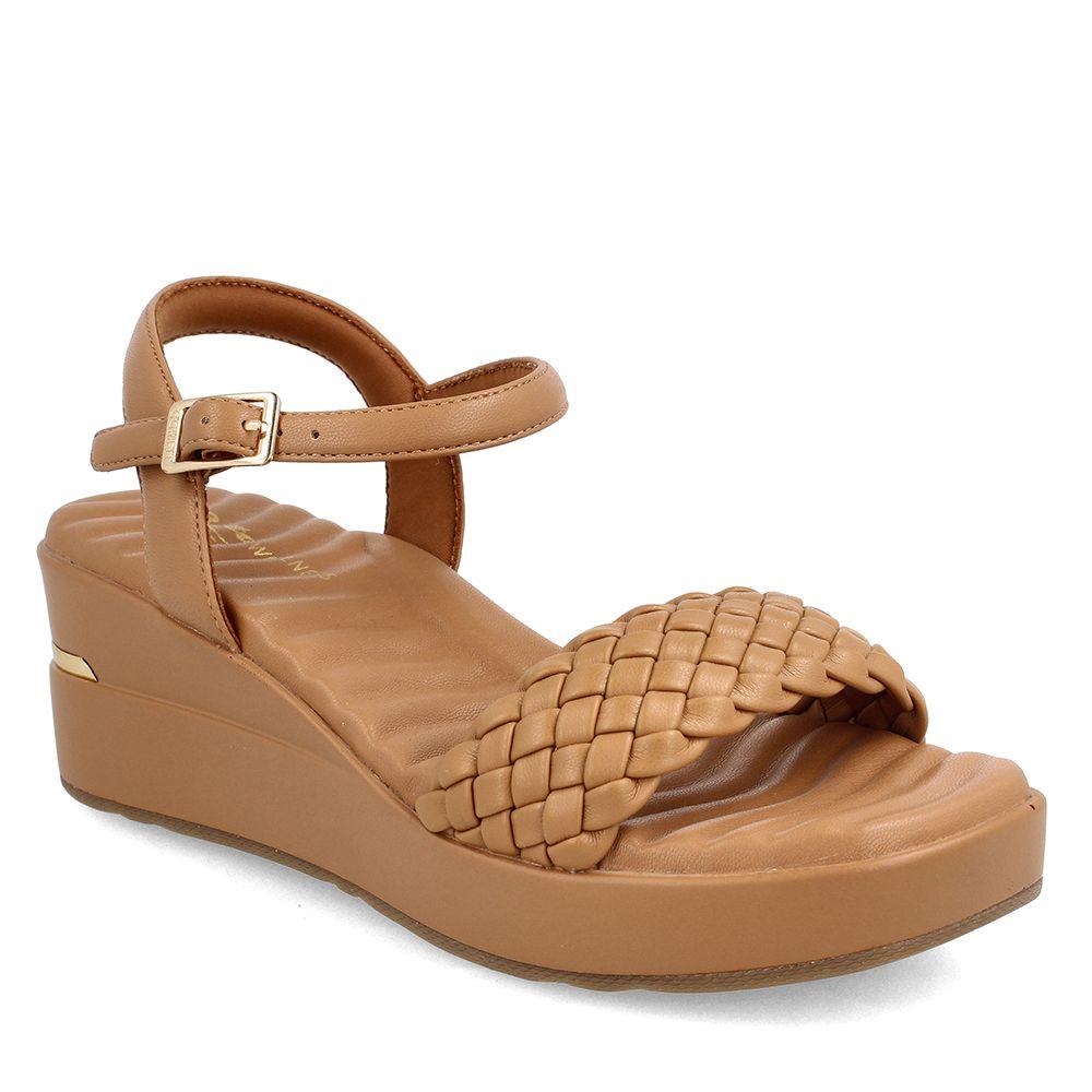 Sandalia Mujer Bata Mina Café-1