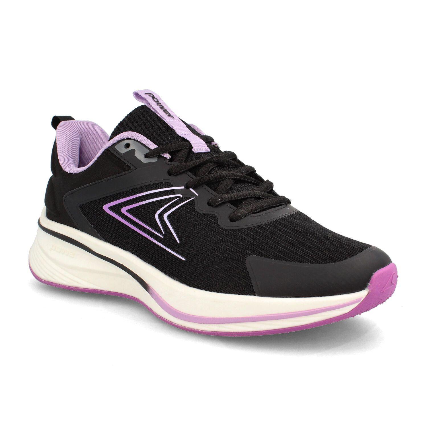 Zapatilla Mujer Power Swift Negro-Lt Morado-1