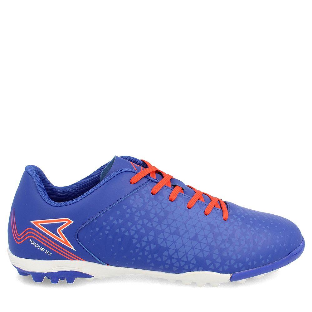 ZAPATILLA BABY FUTBOL NIÑO POWER LEAGUE BLASTER AZUL 34-38-4