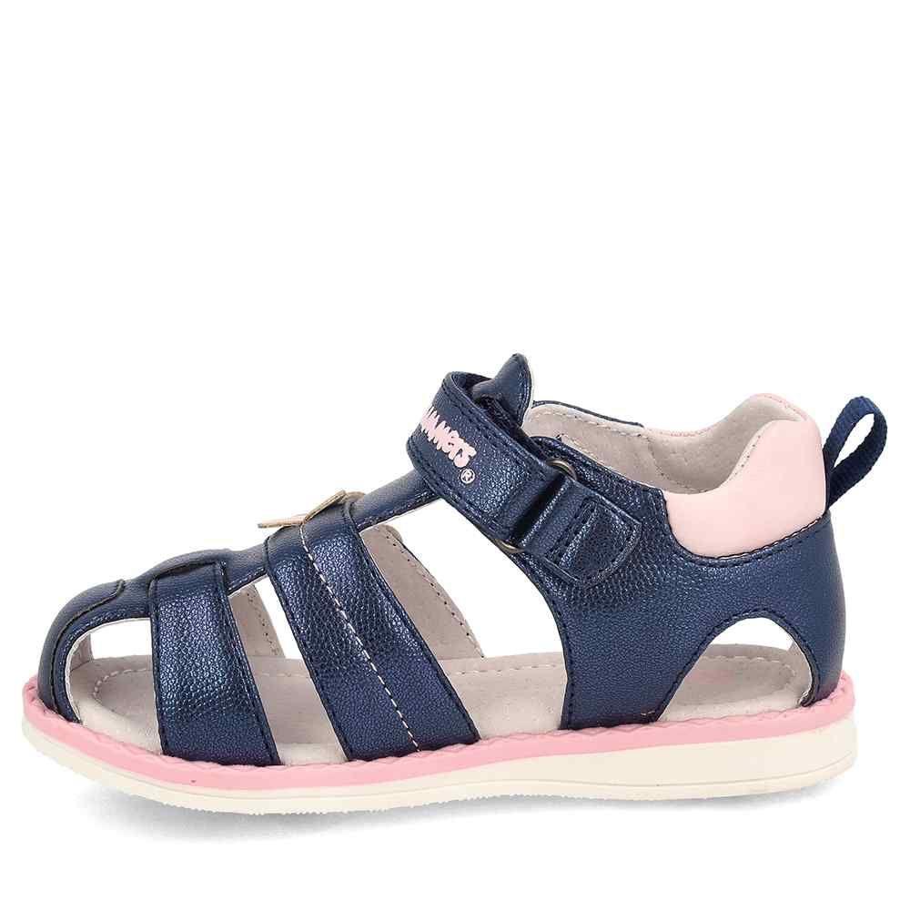 SANDALIA NIÑA BUBBLEGUMMERS KIMBERLY AZUL ROSADO 22-25-1