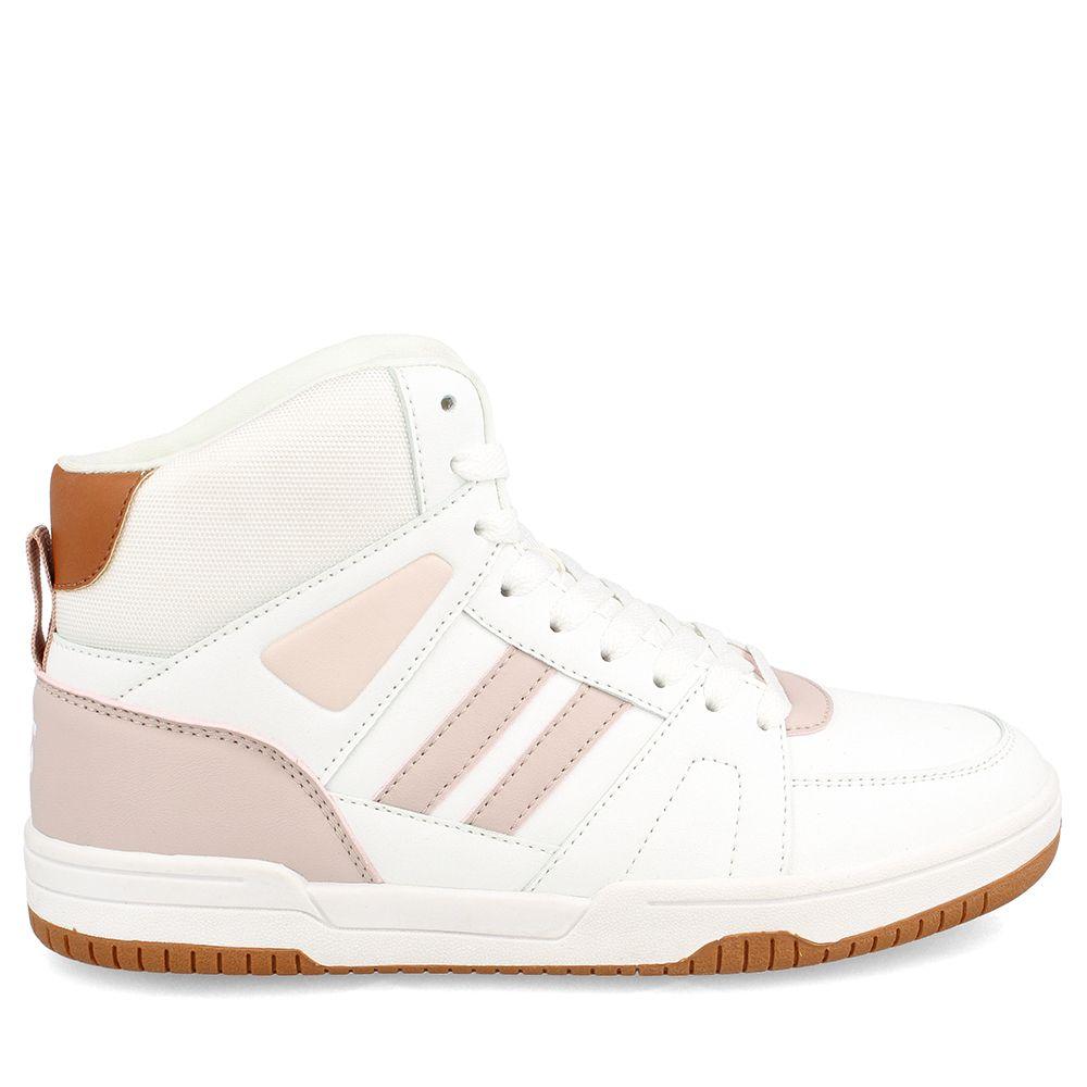 ZAPATILLA MUJER NORTH STAR HEM BLANCO ROSA-0