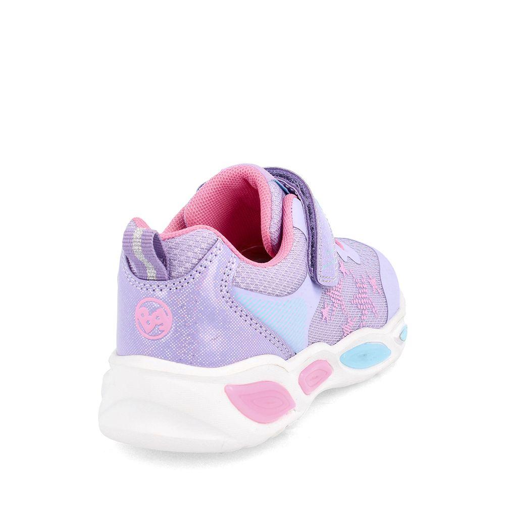ZAPATILLA NIÑA BUBBLEGUMMERS KEPLER CON LUCES PÚRPURA 22 - 25-3