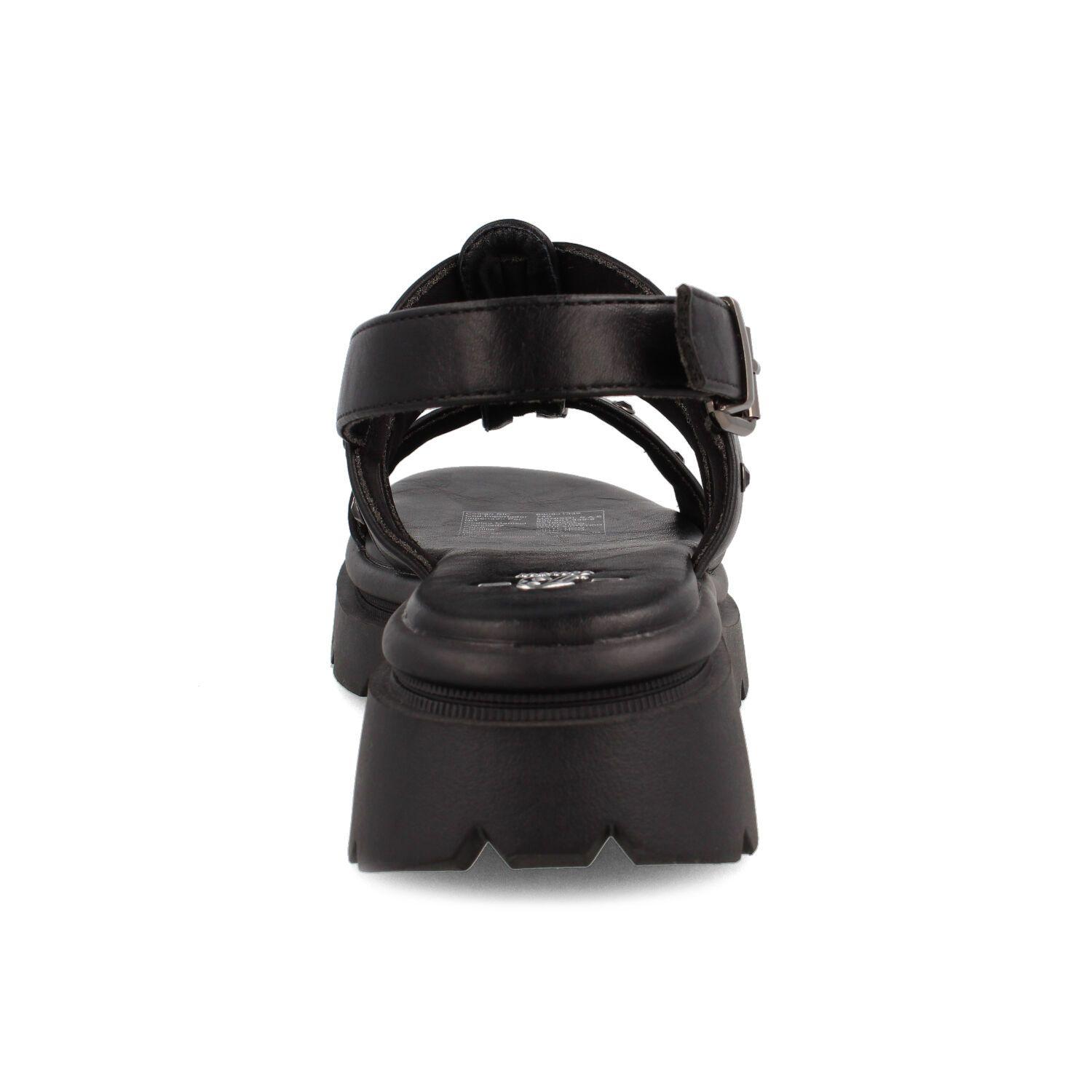 Sandalia Mujer Bata Layla Negro-2