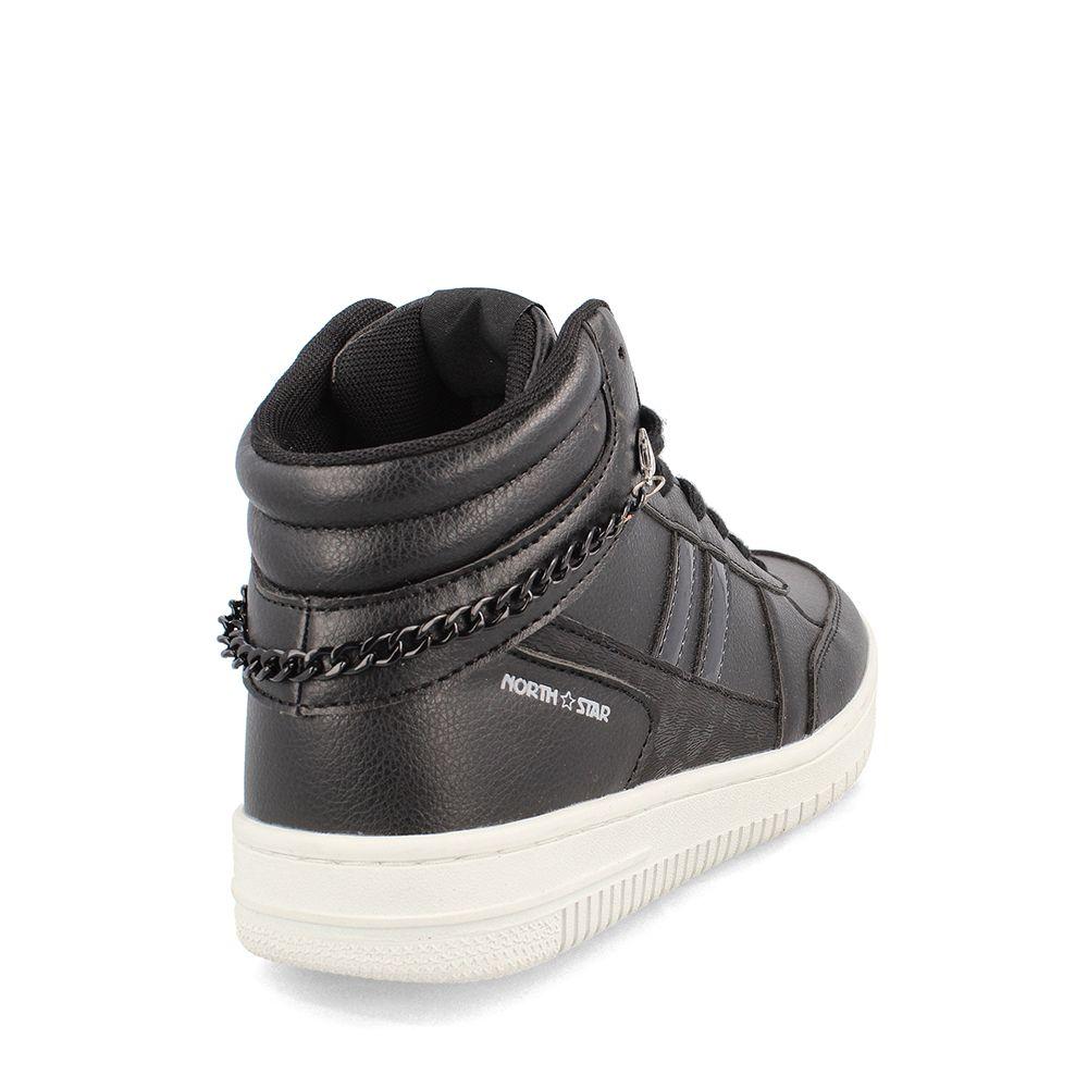 ZAPATILLA DEPORTIVA MUJER NORTH STAR TANK NEGRO-3