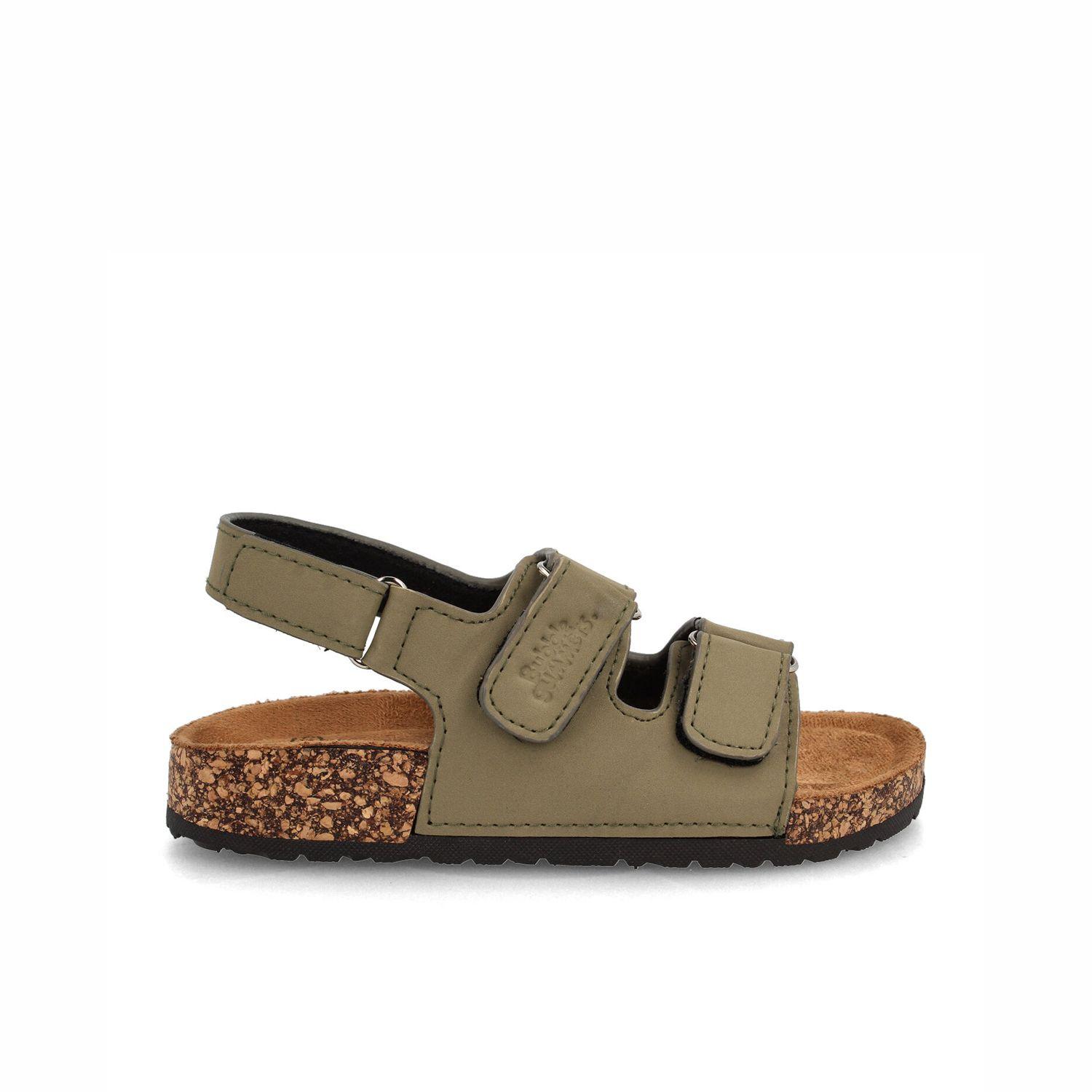 Sandalia  Niño Bubblegummers Frazer Khaki-0