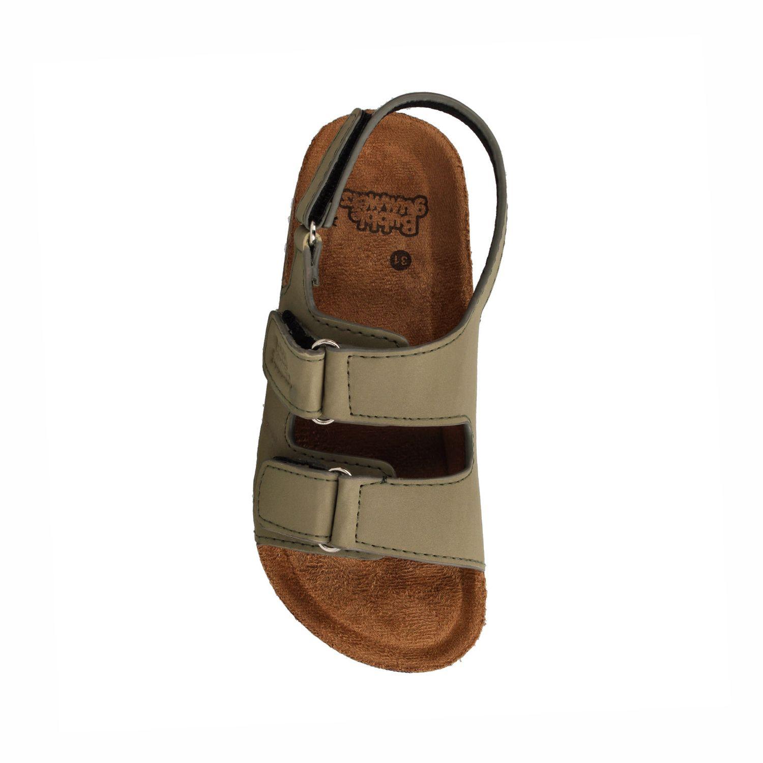 Sandalia  Niño Bubblegummers Frazer Khaki-3