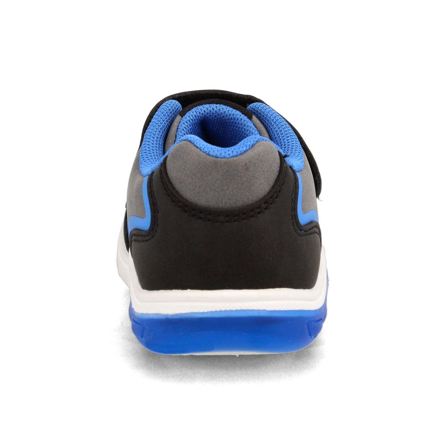 Zapatilla Niño Bubblegummers Tokio Azul - Gris-2