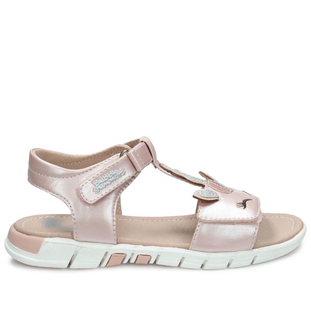 SANDALIA NIÑA BUBBLEGUMMERS UNICORN DORADO ROSADO 30-33-0