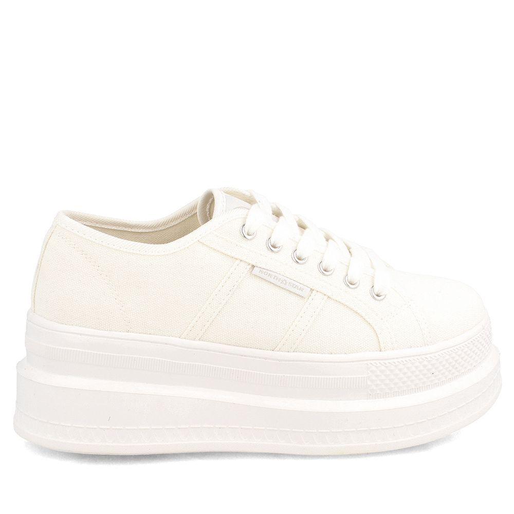 ZAPATILLAS MUJER NORTH STAR PLAT BLANCO-4