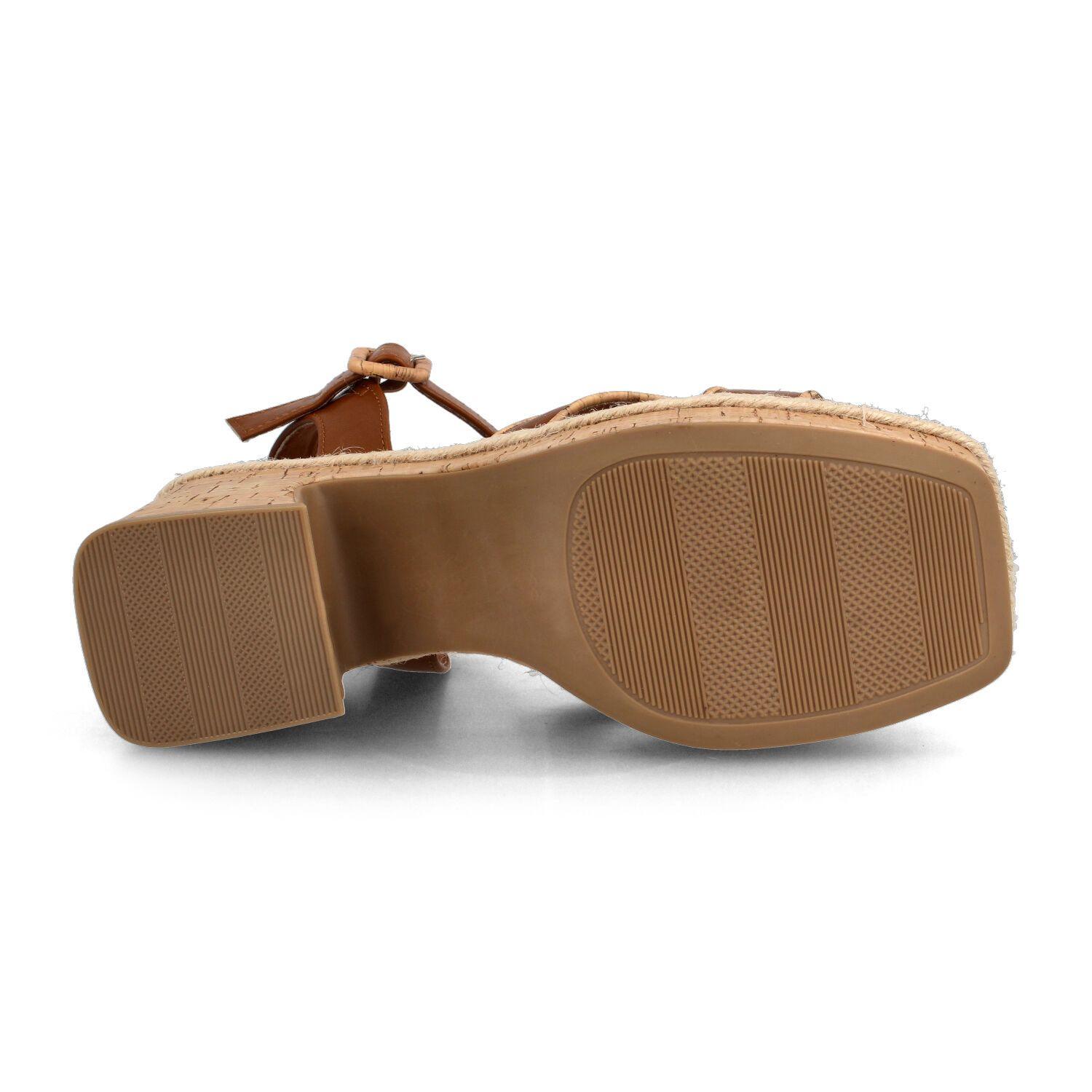 Sandalia Mujer Bata Fonk Camel-4