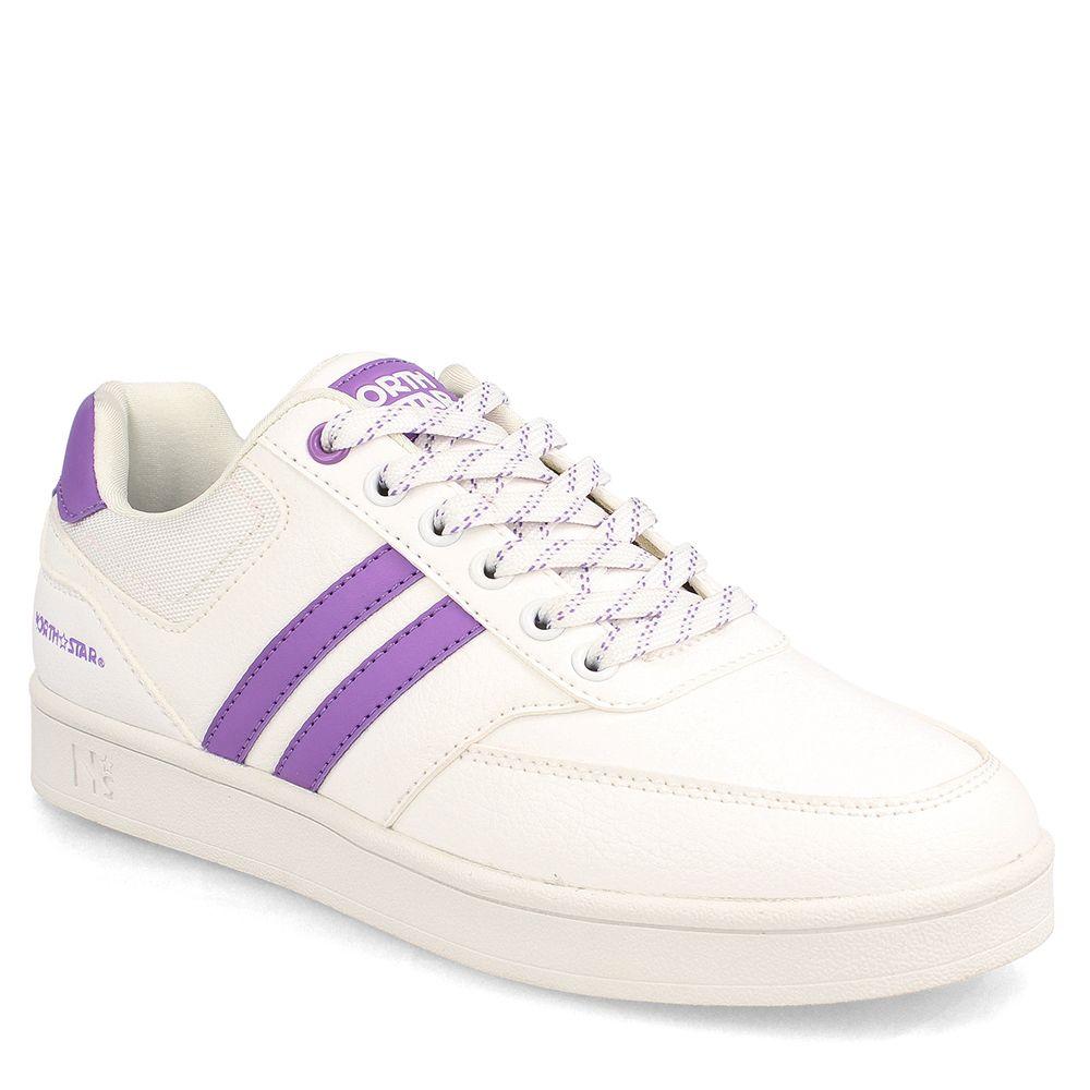 ZAPATILLA MUJER NORTH STAR COMPUS BLANCO LILA-0