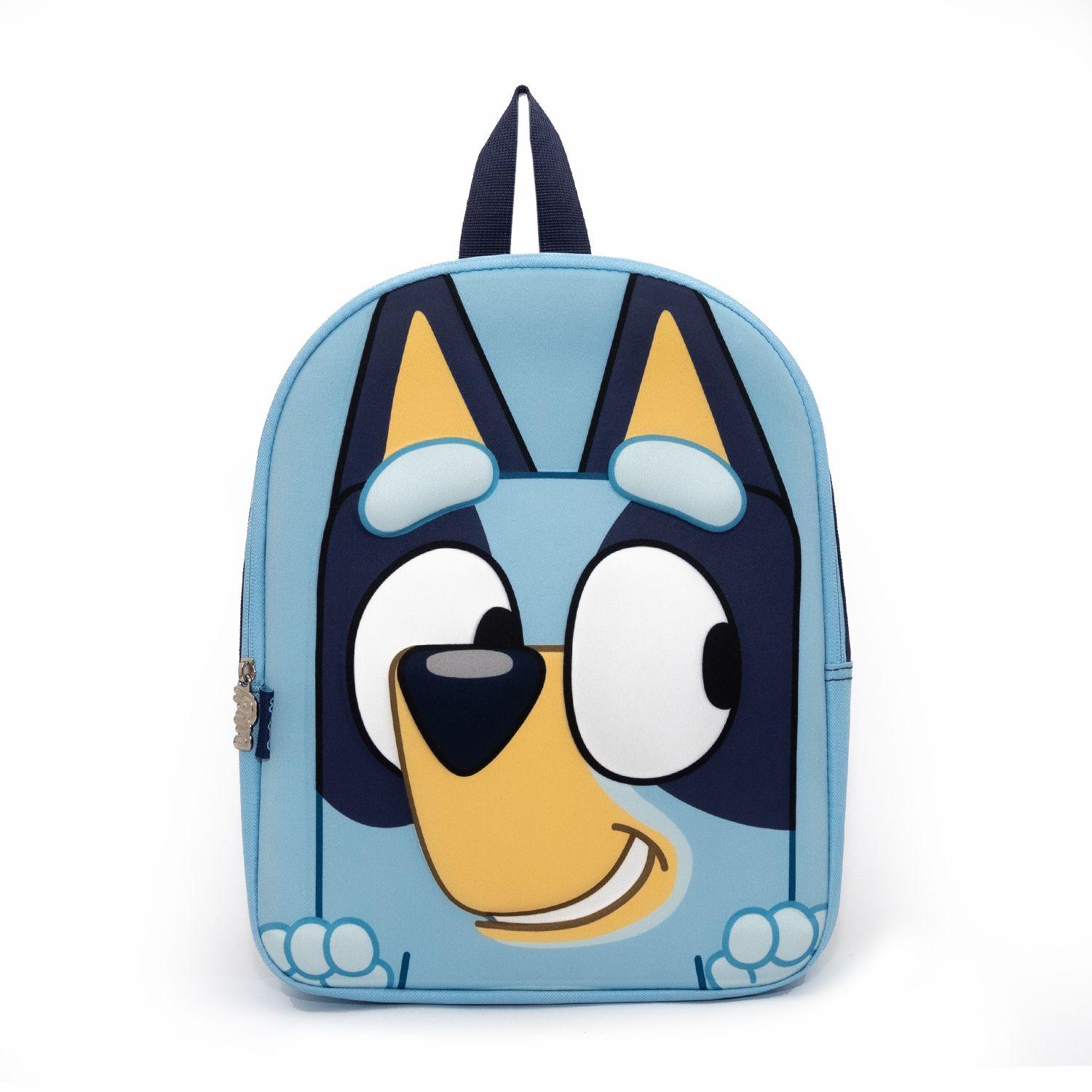 Mochila Bubblegummers Unisex 3D Face Bluey-0