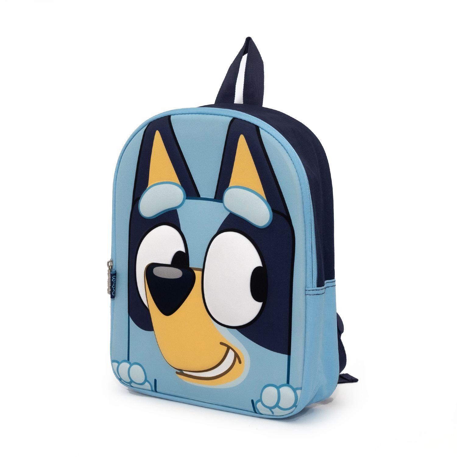 Mochila Bubblegummers Unisex 3D Face Bluey-1