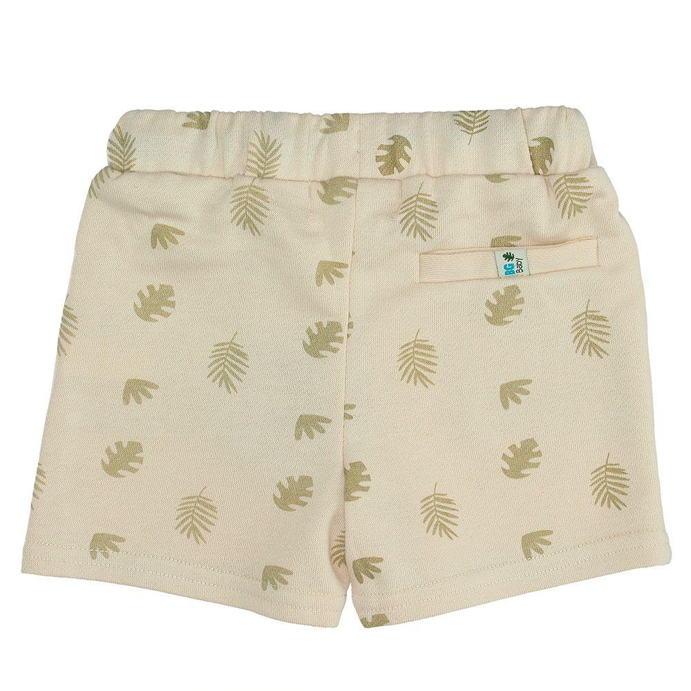 SHORT NIÑO BUBBLEGUMMERS ELEVATED NATURE CREMA-1