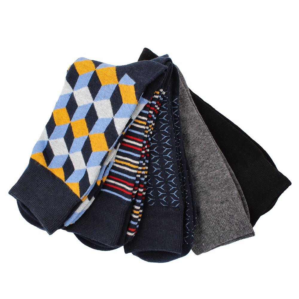 CALCETIN HOMBRE BATA TARRO 5 PACK MULTICOLOR-0