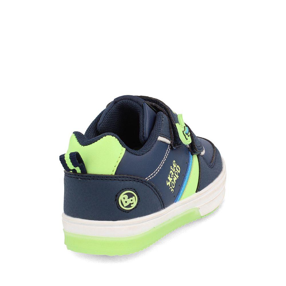 ZAPATILLA NIÑO BUBBLEGUMMERS NEON AZUL - VERDE 26 - 29-3
