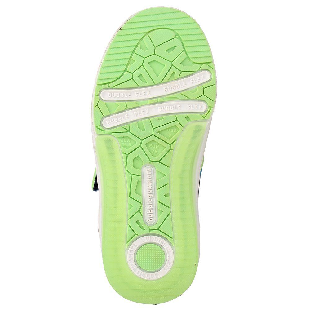 ZAPATILLA NIÑO BUBBLEGUMMERS NEON AZUL - VERDE 26 - 29-6