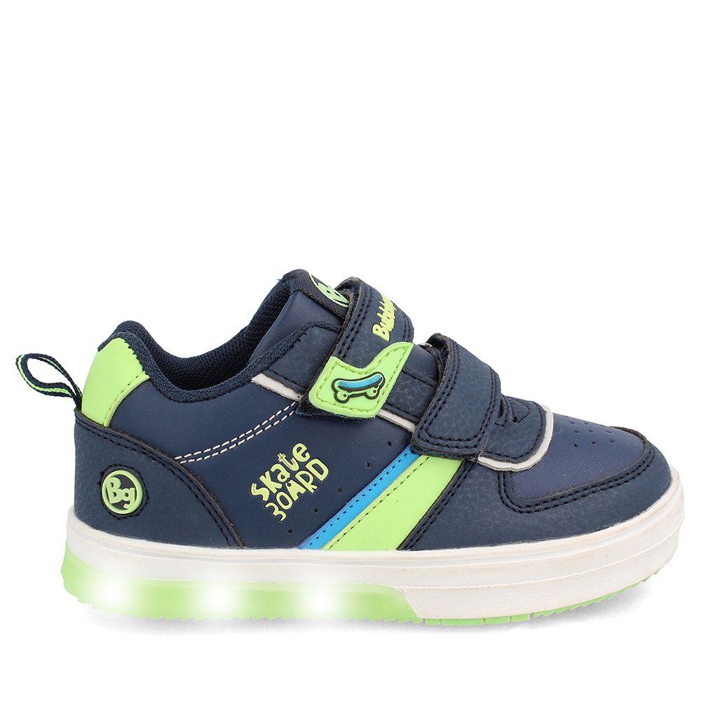 ZAPATILLA NIÑO BUBBLEGUMMERS NEON AZUL - VERDE 26 - 29-7