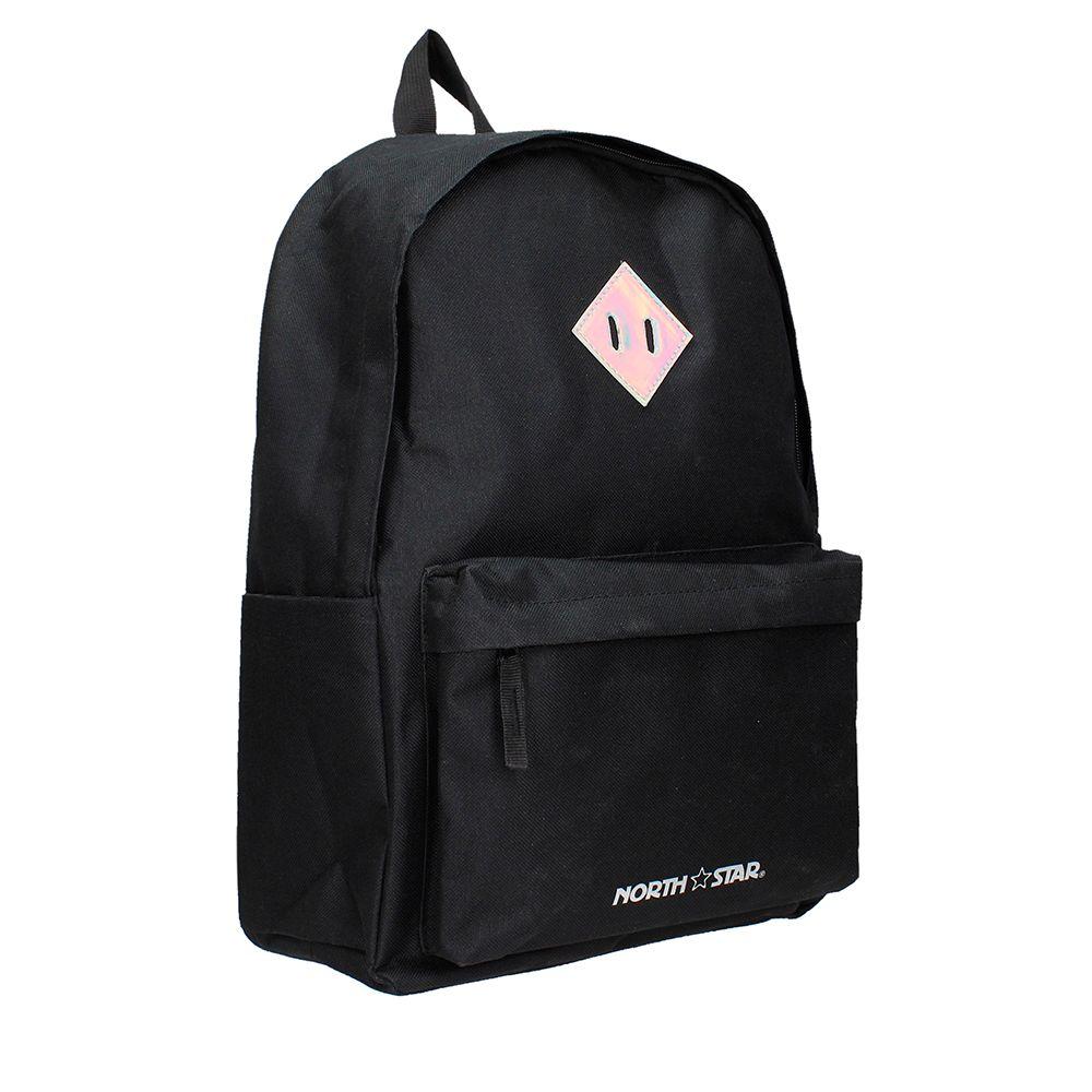 MOCHILA ESCOLAR NORTH STAR JESS NEGRO-1