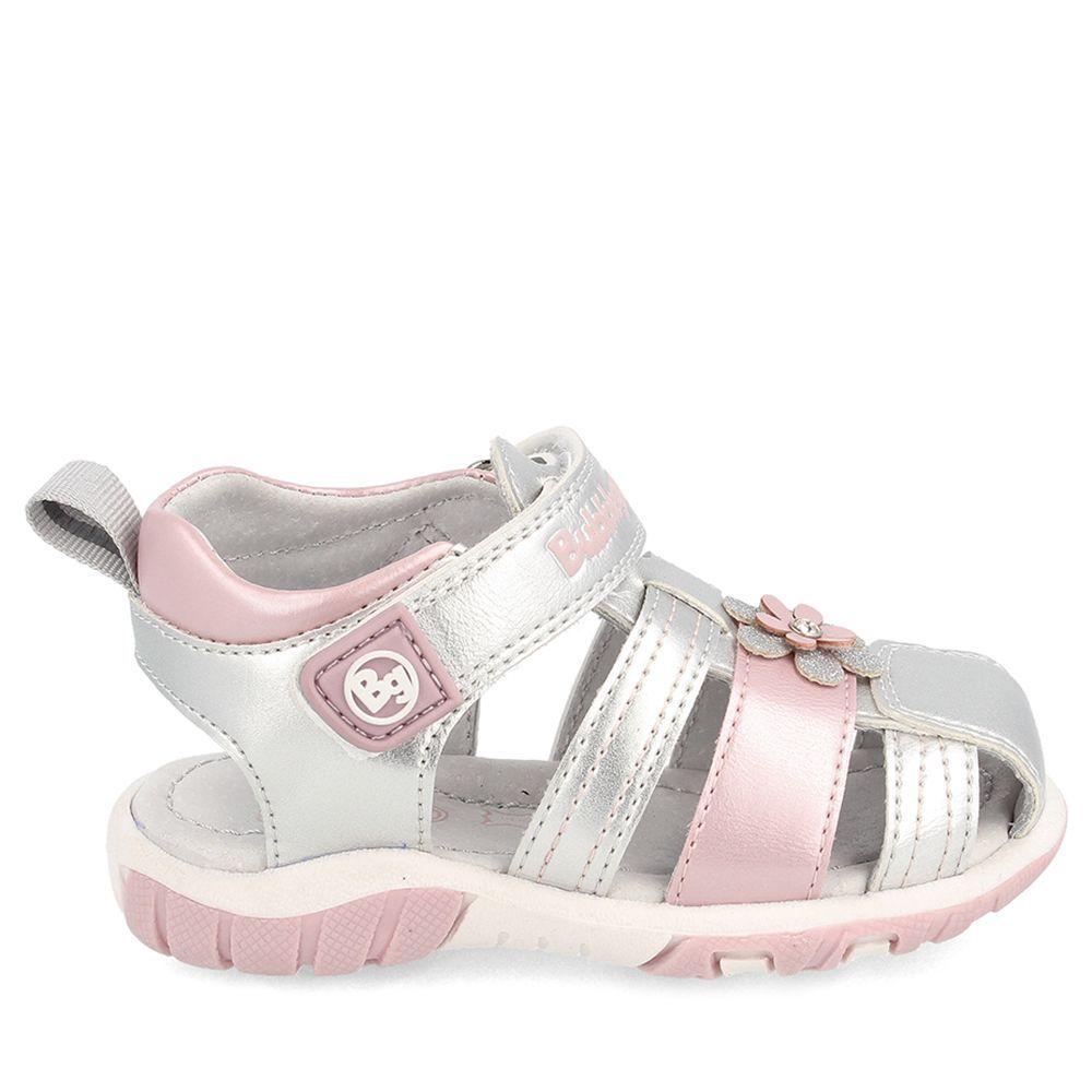 SANDALIA BUBBLEGUMMERS NIÑA WHEEL PLATA 22 - 25-4