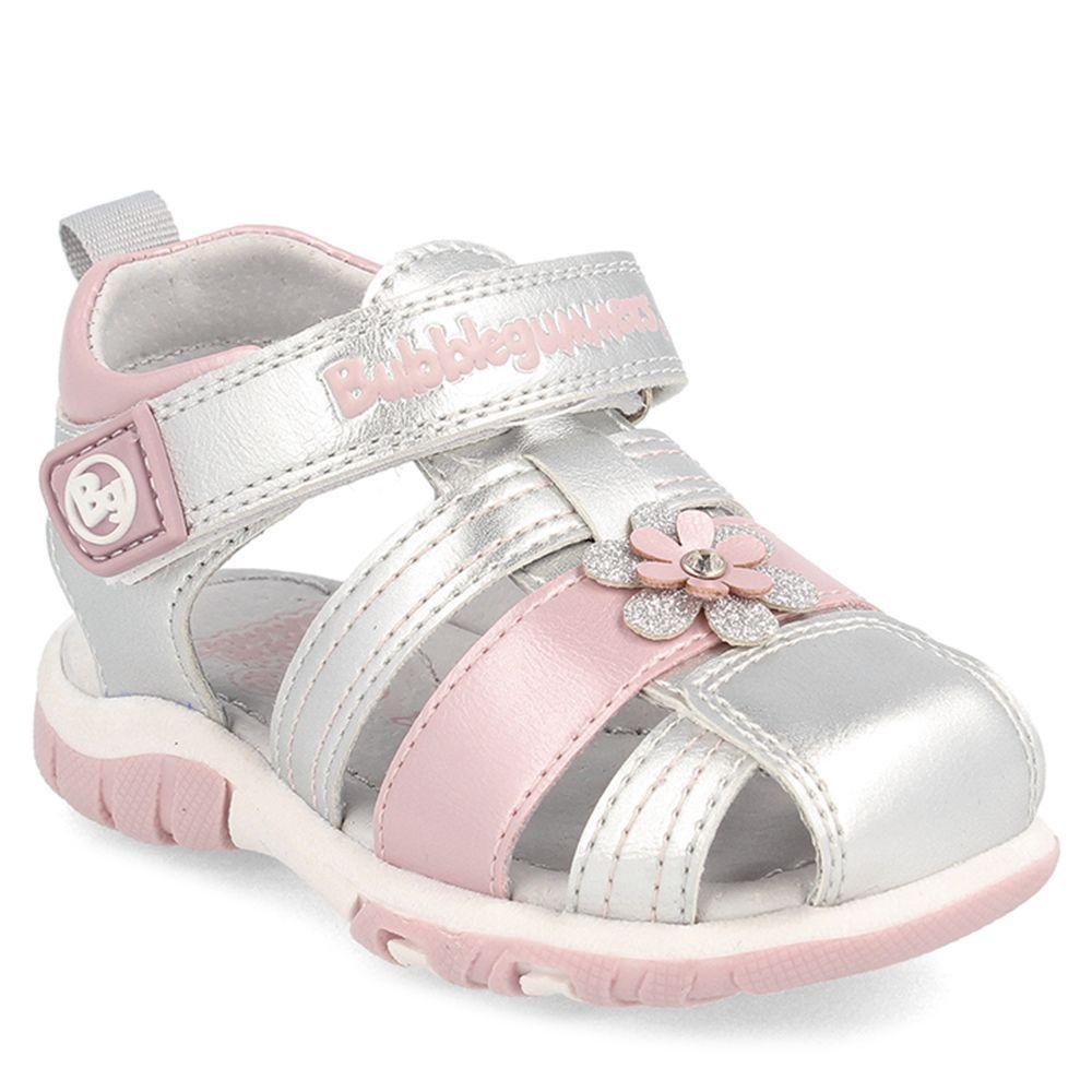 SANDALIA BUBBLEGUMMERS NIÑA WHEEL PLATA 22 - 25-0