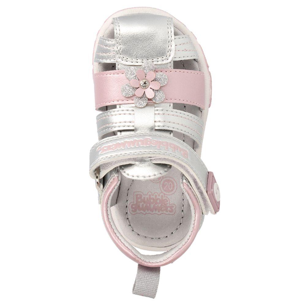 SANDALIA BUBBLEGUMMERS NIÑA WHEEL PLATA 22 - 25-5
