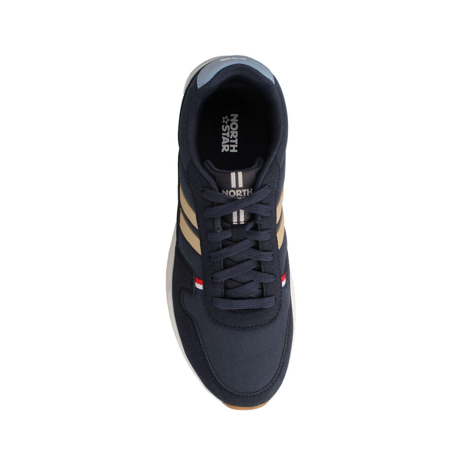 Zapatilla Hombre North Star Flag Azul Marino-3
